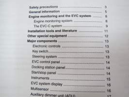 Volvo Penta IPS EVCec-C - Electronic Vessel Control D4, D6, D9 B E 1(1) -asennusohjekirja englanniksi