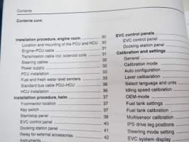 Volvo Penta IPS EVCec-C - Electronic Vessel Control D4, D6, D9 B E 1(1) -asennusohjekirja englanniksi