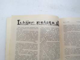 Tikkurilan Viesti 1931 nr 1 -asiakaslehti, sisältää mm. asiapitoisia ammattiartikkeleita maalaus- suojaus- ja pinnoitustöistä ja materiaaleista -customer