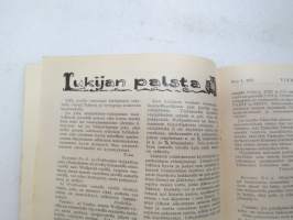 Tikkurilan Viesti 1931 nr 1 -asiakaslehti, sisältää mm. asiapitoisia ammattiartikkeleita maalaus- suojaus- ja pinnoitustöistä ja materiaaleista -customer