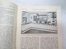 Tikkurilan Viesti 1932 nr 4 -asiakaslehti, sisältää mm. asiapitoisia ammattiartikkeleita maalaus- suojaus- ja pinnoitustöistä ja materiaaleista -customer