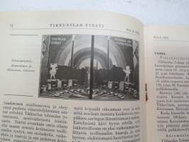 Tikkurilan Viesti 1932 nr 4 -asiakaslehti, sisältää mm. asiapitoisia ammattiartikkeleita maalaus- suojaus- ja pinnoitustöistä ja materiaaleista -customer