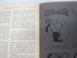 Tikkurilan Viesti 1933 nr 1 -asiakaslehti, sisältää mm. asiapitoisia ammattiartikkeleita maalaus- suojaus- ja pinnoitustöistä ja materiaaleista -customer