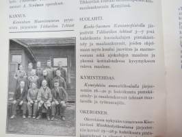 Tikkurilan Viesti 1934 nr 3 -asiakaslehti, sisältää mm. asiapitoisia ammattiartikkeleita maalaus- suojaus- ja pinnoitustöistä ja materiaaleista -customer