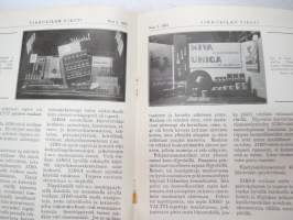 Tikkurilan Viesti 1935 nr 1 -asiakaslehti, sisältää mm. asiapitoisia ammattiartikkeleita maalaus- suojaus- ja pinnoitustöistä ja materiaaleista -customer