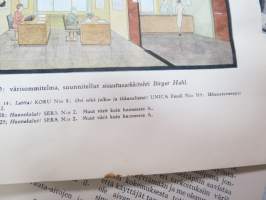 Tikkurilan Viesti 1938 nr 1 -asiakaslehti, sisältää mm. asiapitoisia ammattiartikkeleita maalaus- suojaus- ja pinnoitustöistä ja materiaaleista -customer