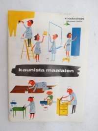 Kaunista maalaten - Tikkurilan Väritehtaat, maalausopas ja värikartat -painting guide &amp; colour charts