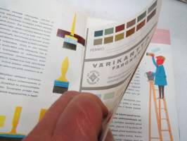 Kaunista maalaten - Tikkurilan Väritehtaat, maalausopas ja värikartat -painting guide &amp; colour charts