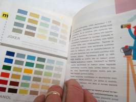 Kaunista maalaten - Tikkurilan Väritehtaat, maalausopas ja värikartat -painting guide &amp; colour charts