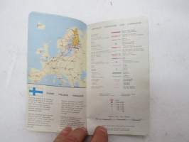 Oy Nokia Ab Kumitehdas - Gummifabriken -taskukartta / pocket map