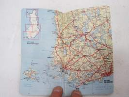 Oy Nokia Ab Kumitehdas - Gummifabriken -taskukartta / pocket map