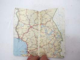 Oy Nokia Ab Kumitehdas - Gummifabriken -taskukartta / pocket map