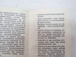 Nosturinkäyttäjän taskuopas -crane operator´s pocket guide