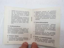 Nosturinkäyttäjän taskuopas -crane operator´s pocket guide