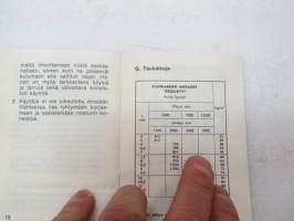 Nosturinkäyttäjän taskuopas -crane operator´s pocket guide