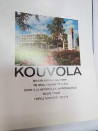 Kouvola - Ripeän kasvun kaupunki - En stad i snabb tillväxt - Stadt des schnellen aufschwungs - Boom Town - Город бурного роста 1971 -kuvateos / picture book