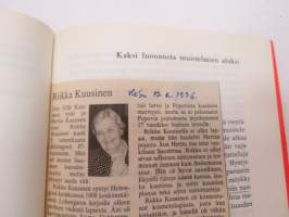 Vuoden aikain myrskyt. Kirjeitä, runoja ja proosaa 1930-60 -luvulta -letters, poems, prose of Hertta Kuusinen