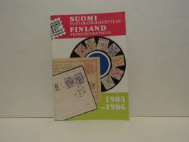 Suomi postimerkkiluettelo 1985-1986