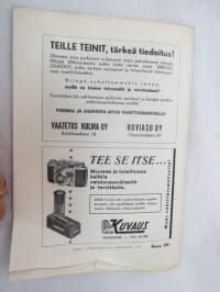 Turun Teinilehti 1959 nr 1 -school magazine