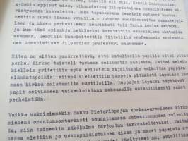 Sofiasta Katariinaan - Sofia Gyllenhjelm - kirjailija Yrjö Käkönen -kirjoitus Suomen historiasta / kansanperinteestä - artikkelikäsikirjoitus - author´s