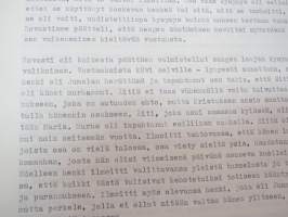 Rovasti Lebell ja Euran Panelian kummitteleva &quot;henki&quot; - kirjailija Yrjö Käkönen -kirjoitus Suomen historiasta / kansanperinteestä - artikkelikäsikirjoitus -