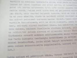 Rovasti Lebell ja Euran Panelian kummitteleva &quot;henki&quot; - kirjailija Yrjö Käkönen -kirjoitus Suomen historiasta / kansanperinteestä - artikkelikäsikirjoitus -