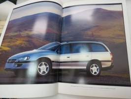 Opel Omega Caravan 1998 -myyntiesite / brochure