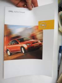 Opel Astra Coupé 2004 -myyntiesite / brochure