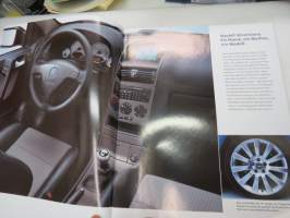 Opel Astra Coupé 2004 -myyntiesite / brochure