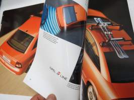 Opel Astra Coupé 2004 -myyntiesite / brochure