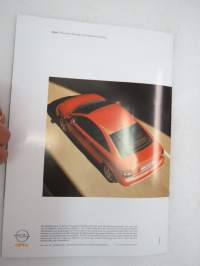 Opel Astra Coupé 2004 -myyntiesite / brochure