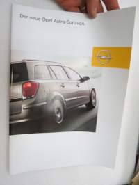 Opel Astra Caravan 2005 -myyntiesite / brochure