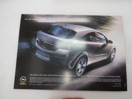 Opel Astra GTC 2005 -myyntiesite / brochure
