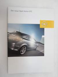 Opel Astra GTC 2005 -myyntiesite / brochure