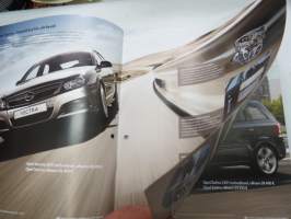 Opel 2008 mallisto -myyntiesite / brochure