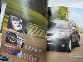 Opel 2008 mallisto -myyntiesite / brochure