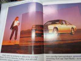 Opel Manta 1982 -myyntiesite / brochure
