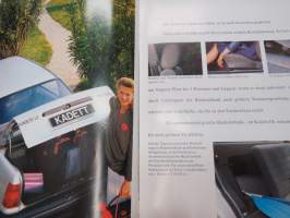 Opel Kadett 1988 -myyntiesite / brochure