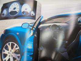 Opel Astra OPC 2002 -myyntiesite / brochure