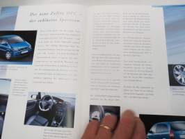 Opel Zafira OPC 2002 -myyntiesite / brochure