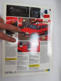 Opel - Der Feuerwehr-Rekord 1986 -myyntiesite / brochure