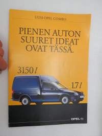 Opel Combo 1994 -myyntiesite / brochure