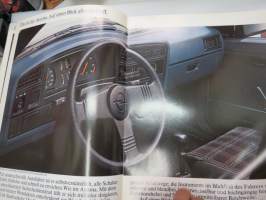 Opel Ascona 1983 -myyntiesite / brochure