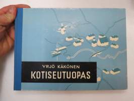 Kotiseutuopas (työkirja, johon merkitään kotiseudun ominaispiirteitä, tapoja, ym.) -school book