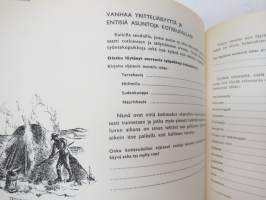 Kotiseutuopas (työkirja, johon merkitään kotiseudun ominaispiirteitä, tapoja, ym.) -school book