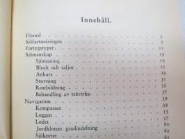 Sjömanskunskap -sailing and sailor´s skills