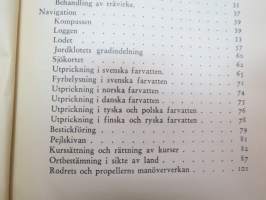 Sjömanskunskap -sailing and sailor´s skills