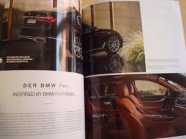 Uusi ja alkuperäinen 2017/2018 BMW 7-sarjan saksankielinen autoesite (uusin malli), yli 70 sivua. Hieno esim. lahjaksi. Katso myös muut kohteeni. Lähes