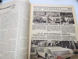 Suomen Kuvalehti 1965 nr 14, ilmestynyt 3.4.1965, sis. mm. seur. artikkelit / kuvat / mainokset; Kansikuva + haastattelu Omar Sharif, Datsun, Vauxhall, Aino