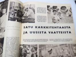 Suomen Kuvalehti 1965 nr 14, ilmestynyt 3.4.1965, sis. mm. seur. artikkelit / kuvat / mainokset; Kansikuva + haastattelu Omar Sharif, Datsun, Vauxhall, Aino